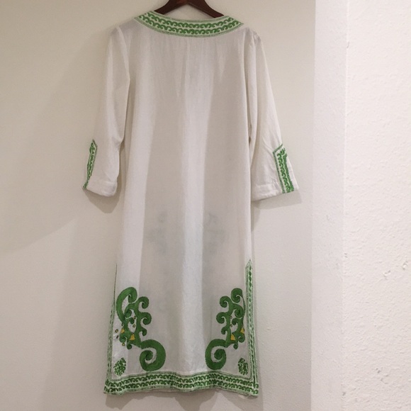 Lilly Pulitzer Vintage Green/Yellow Beaded Maxi Dress - Picture 2 of 16